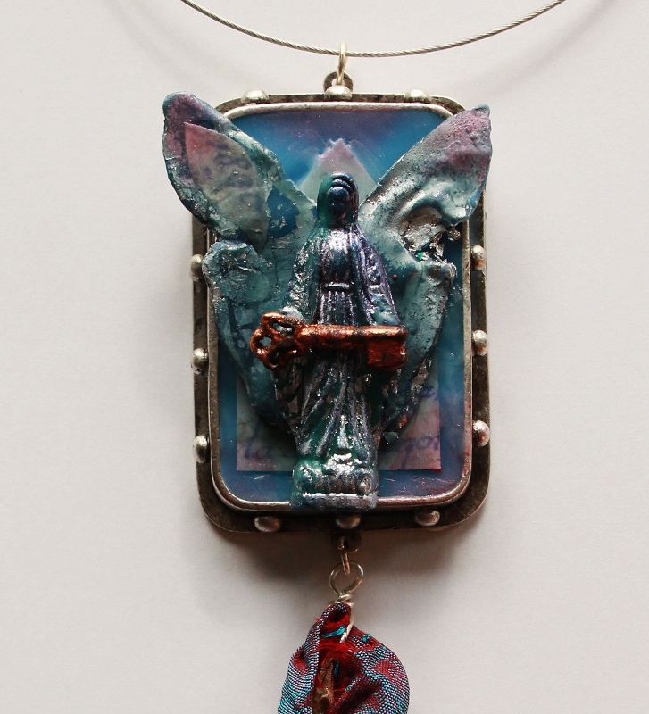 Encaustic Angels Among Us