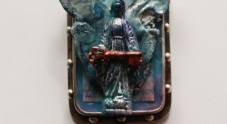 Encaustic Angels Among Us