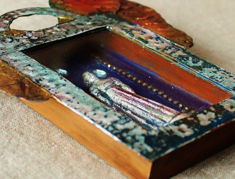 Encaustic Wabi-Sabi Shrines