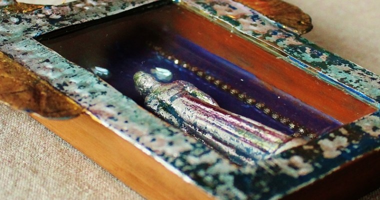 Encaustic Wabi-Sabi Shrines